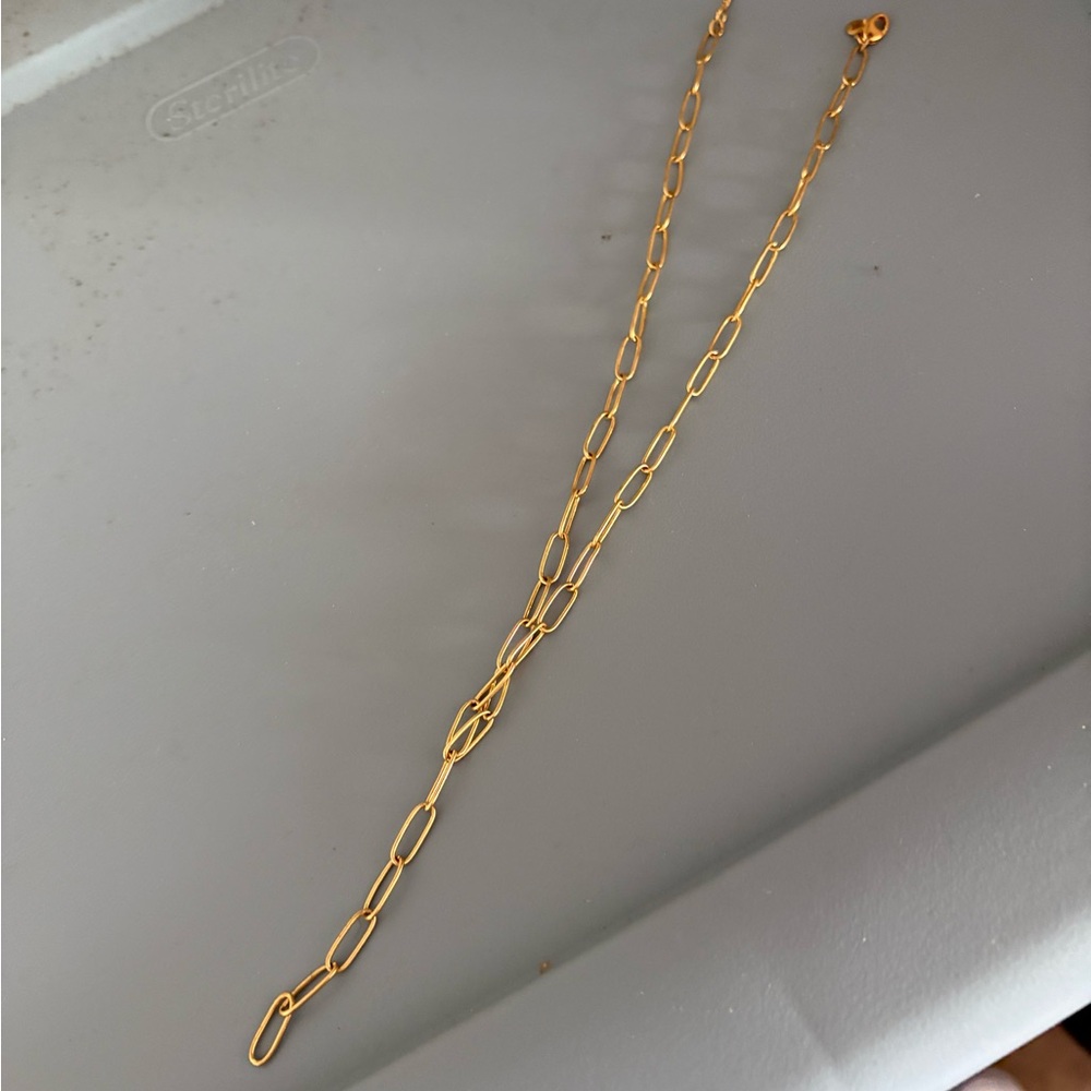 Madewell Elegant Gold Chain Necklace